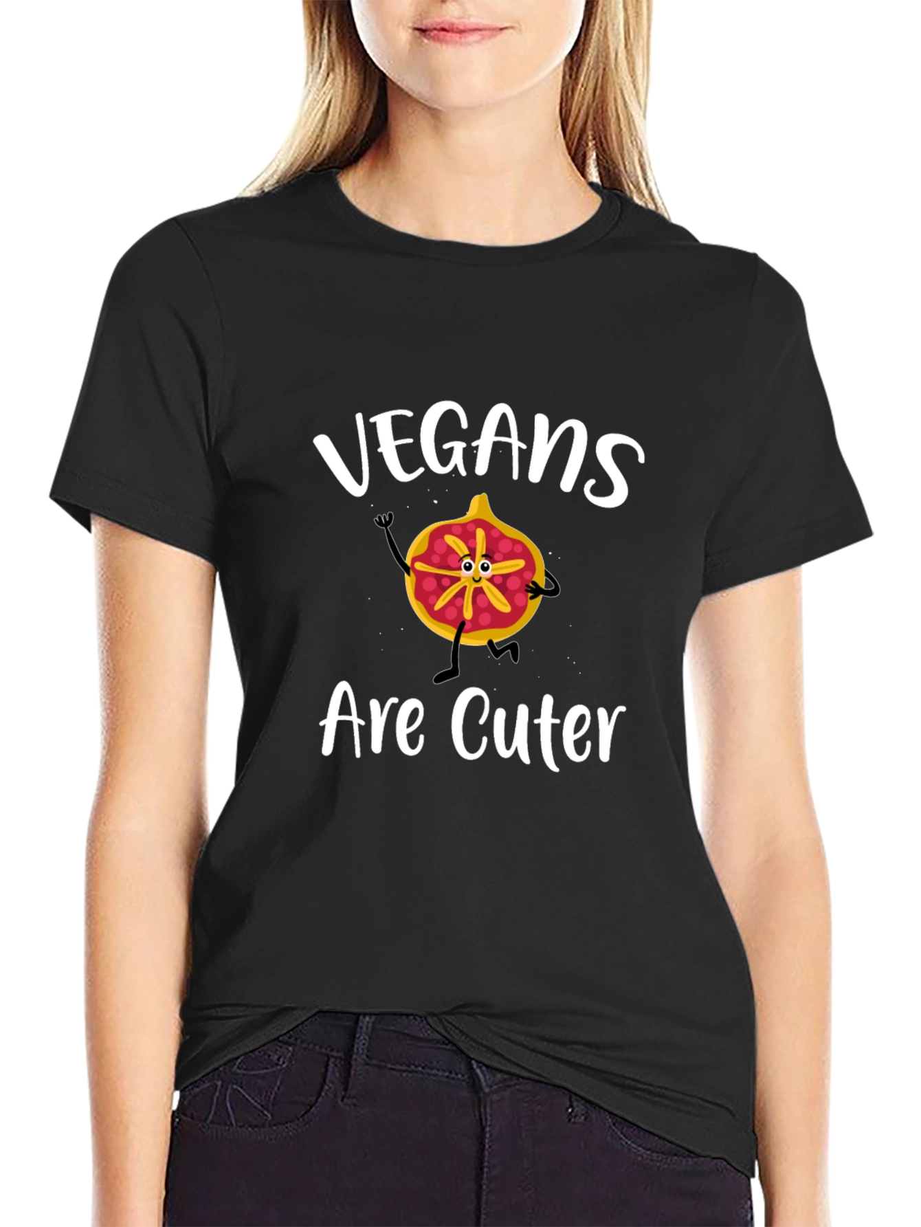 Vegans Are Cuter Graphic Tee
