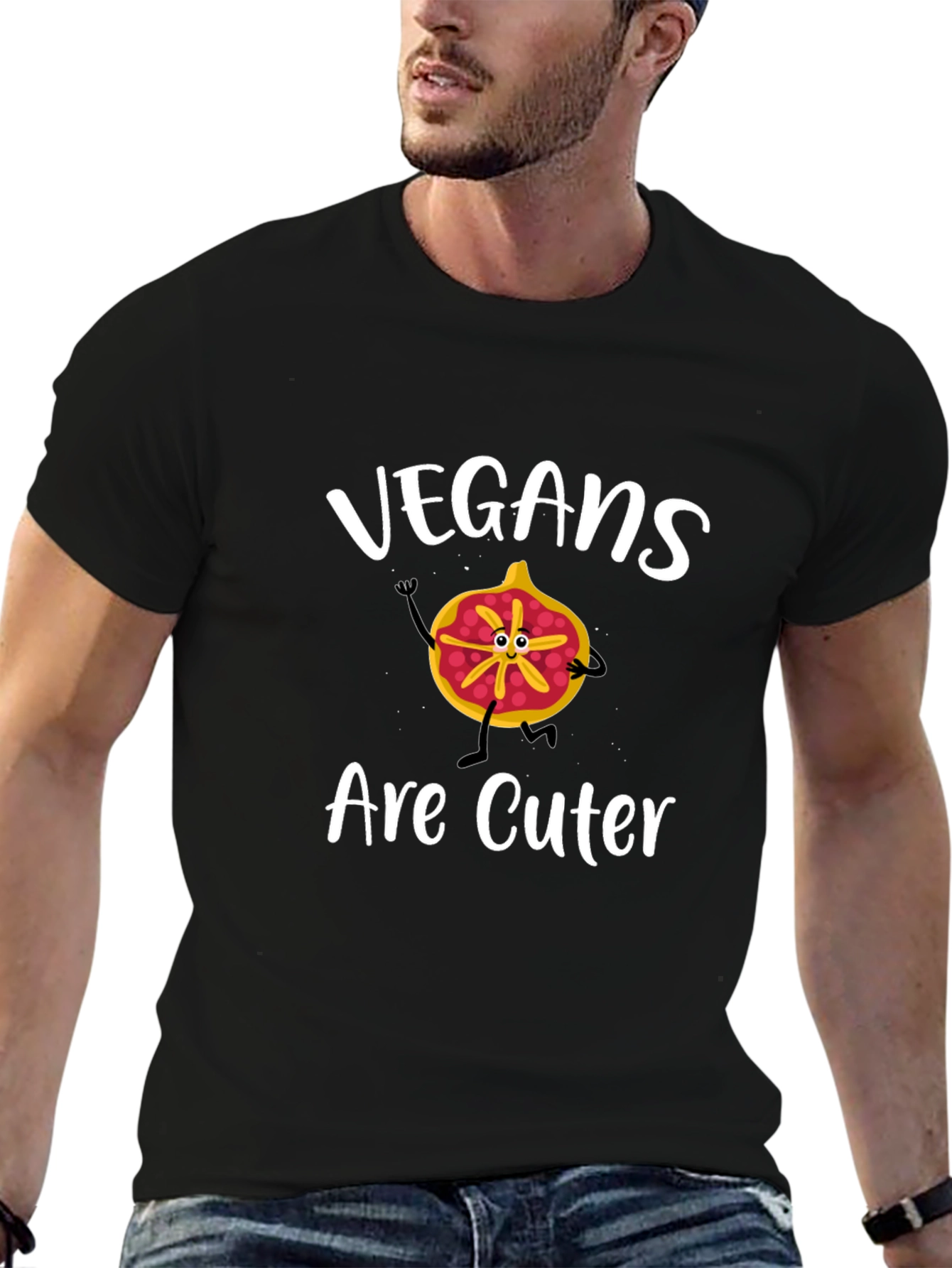 Vegans Are Cuter Graphic Tee