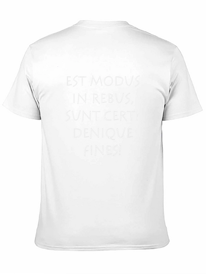 Est Modus in Rebus T-Shirt - Latin Quote Tee