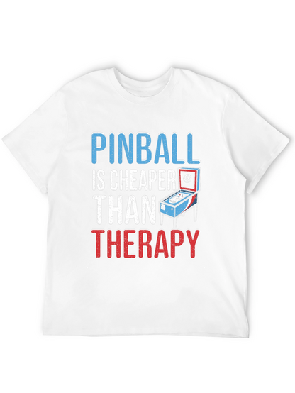 Pinball Cheaper Than Therapy Graphic Tee