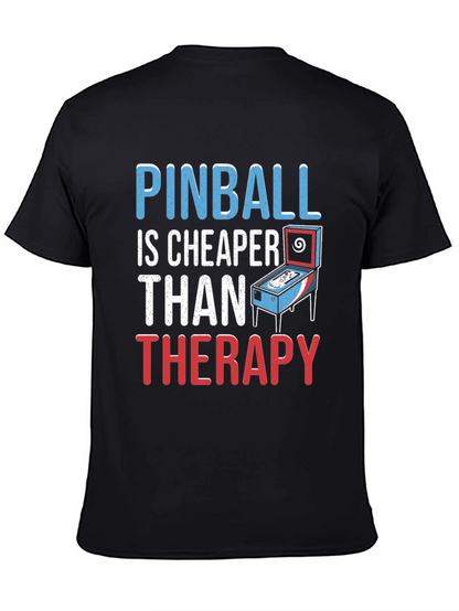 Pinball Cheaper Than Therapy Graphic Tee