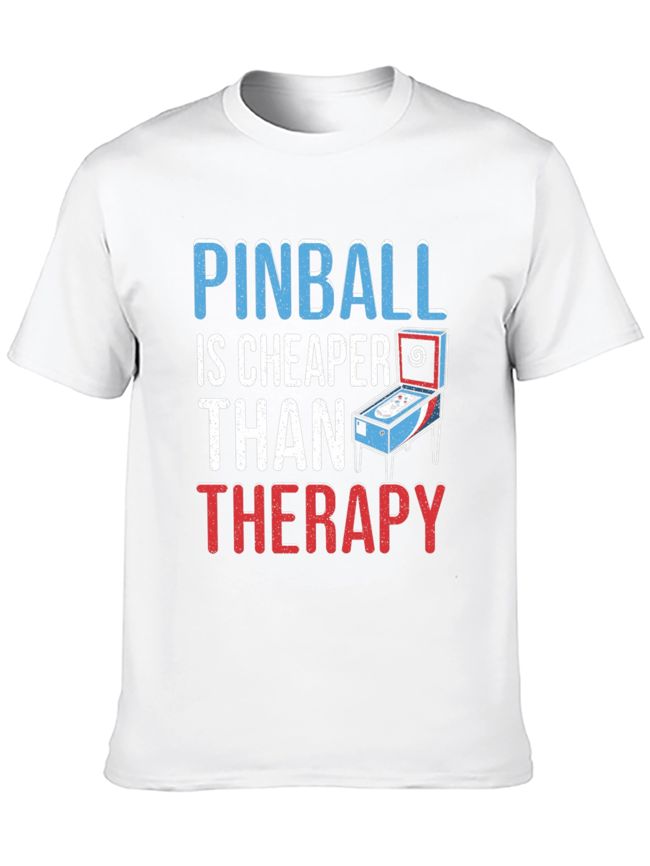 Pinball Cheaper Than Therapy Graphic Tee