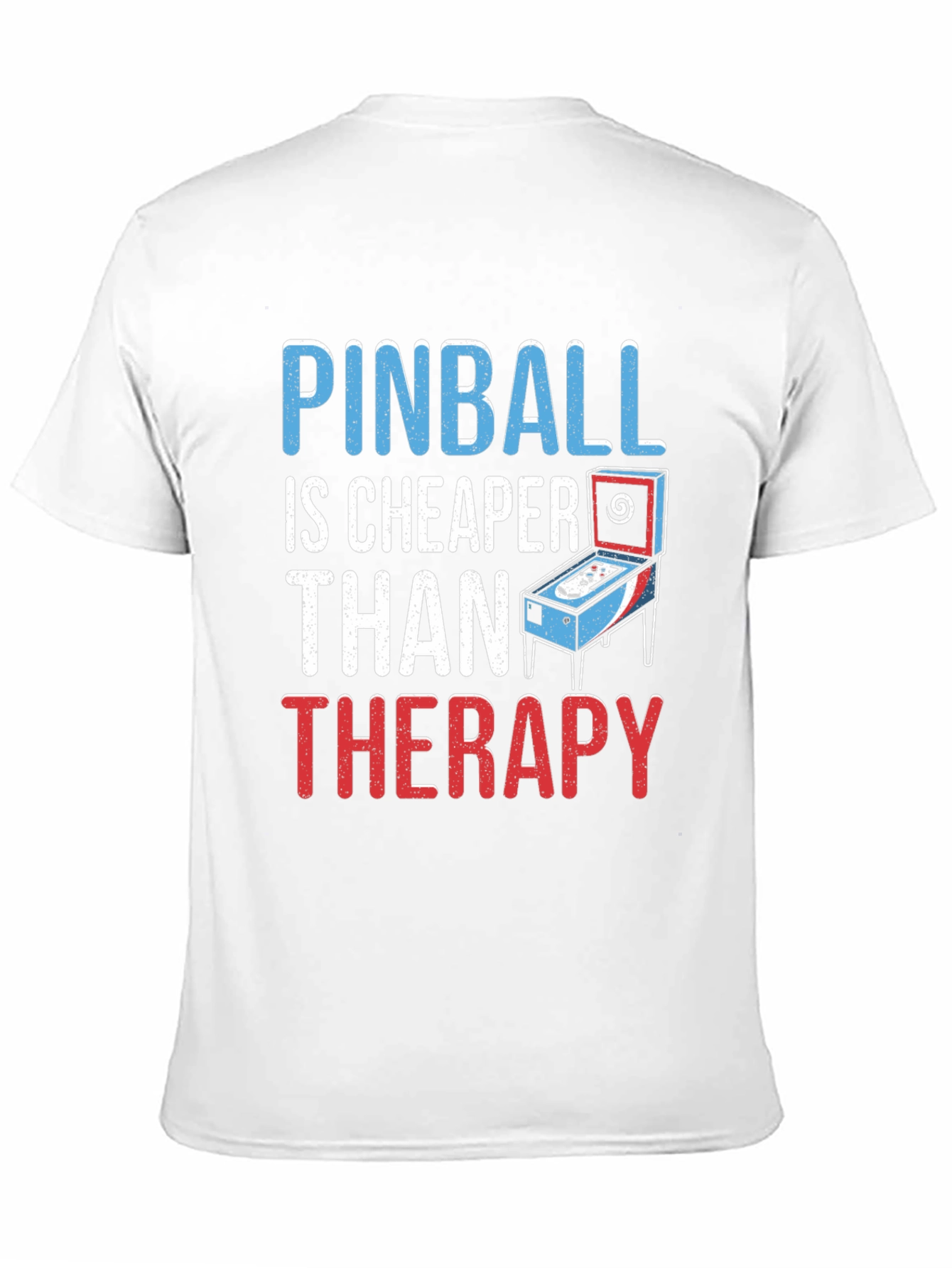 Pinball Cheaper Than Therapy Graphic Tee