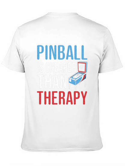 Pinball Cheaper Than Therapy Graphic Tee