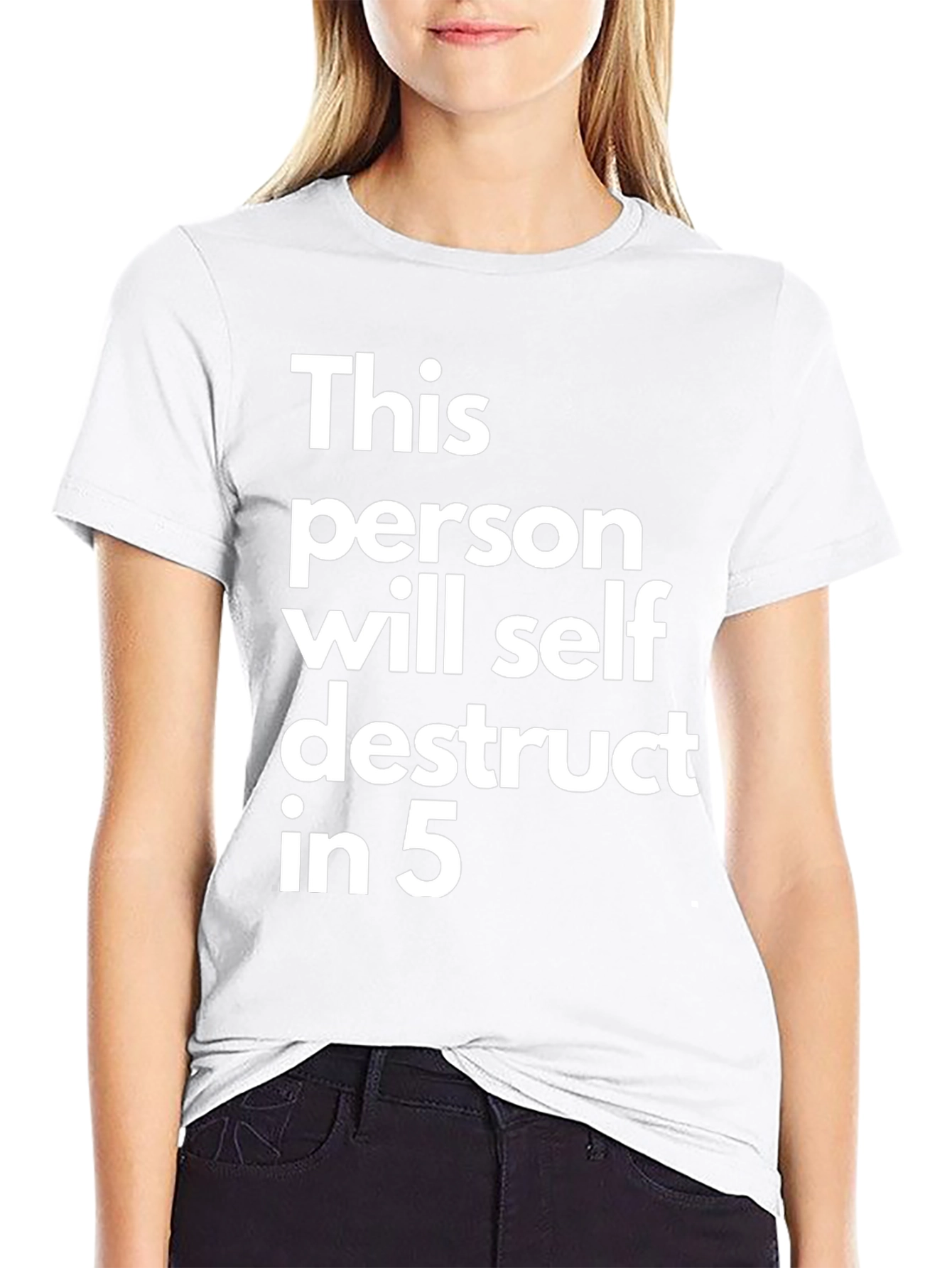 Self Destruct T-Shirt - Funny Sarcastic Tee