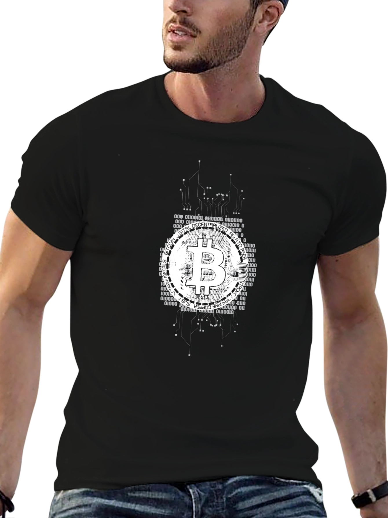 Bitcoin Crypto Tech T-Shirt