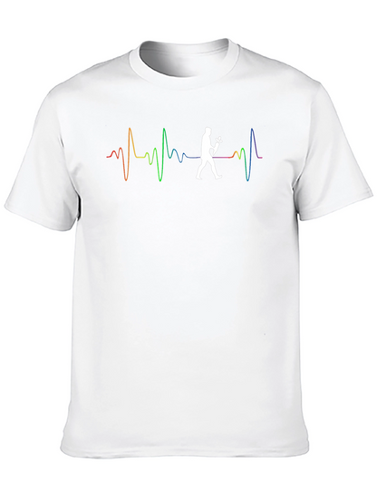 Gardener Heartbeat T-Shirt - Black