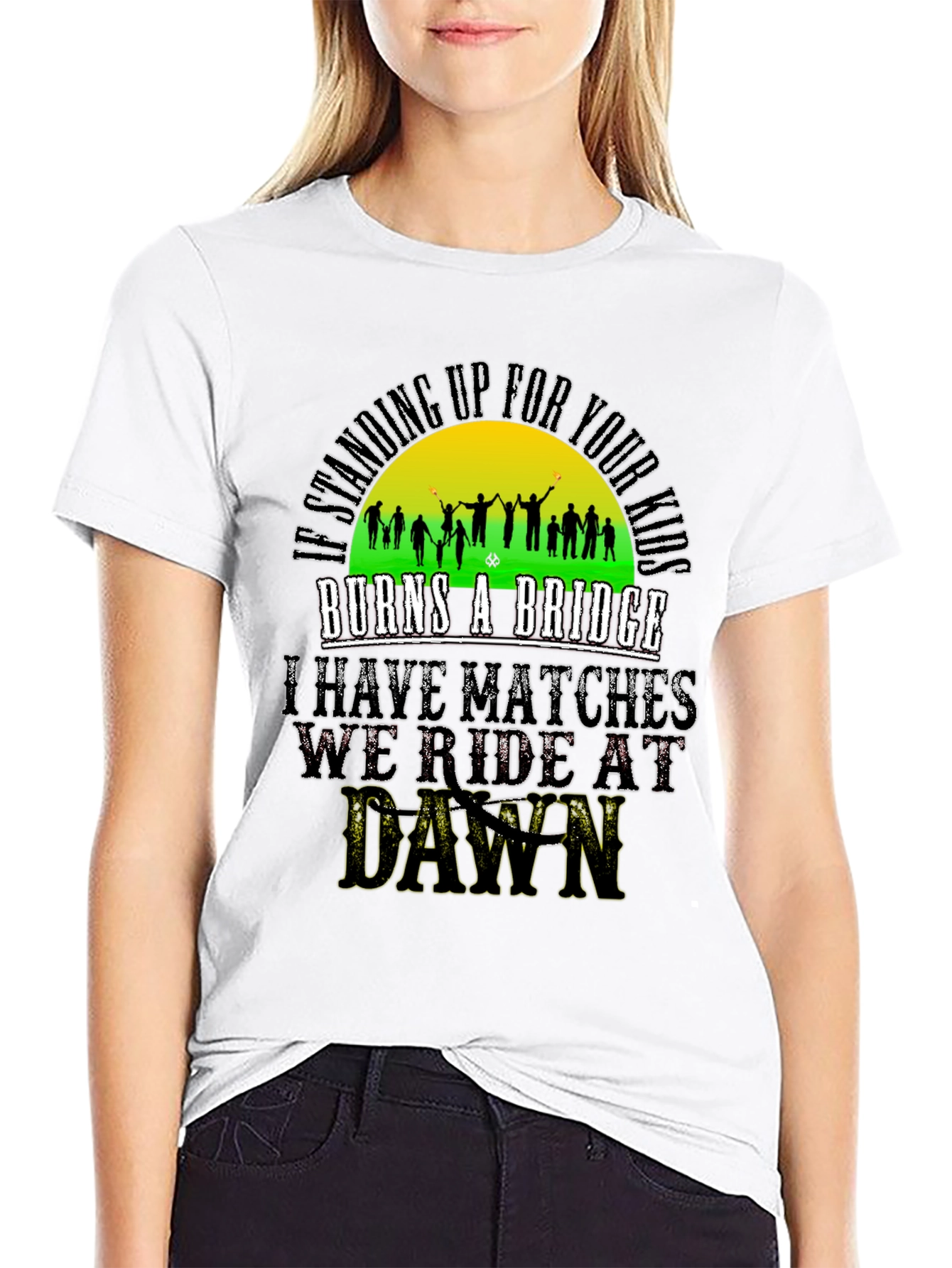 Im Standing Up For Your Kids Graphic Tee