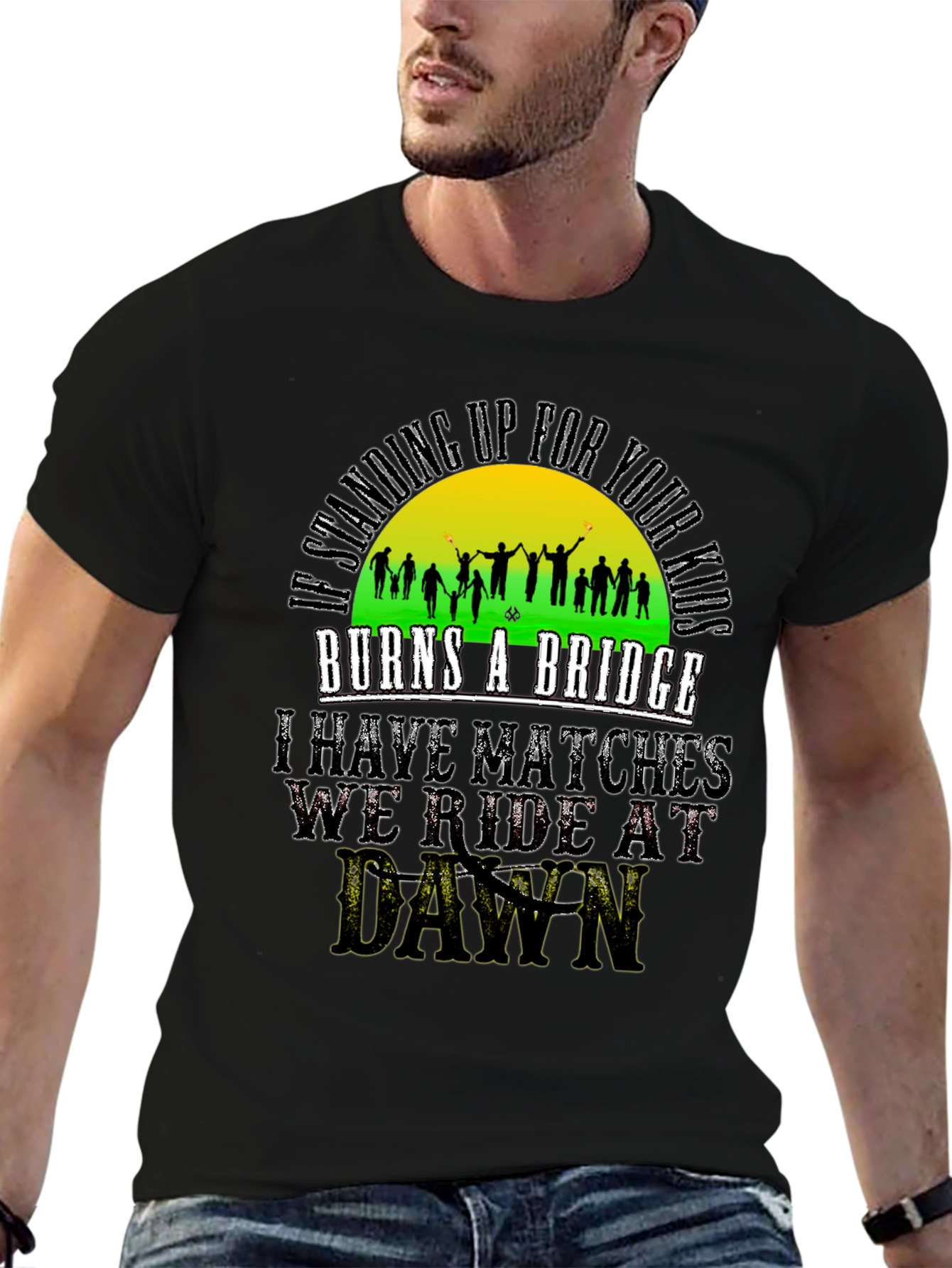 Im Standing Up For Your Kids Graphic Tee