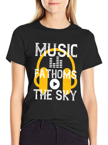 Music Fathoms the Sky T-Shirt