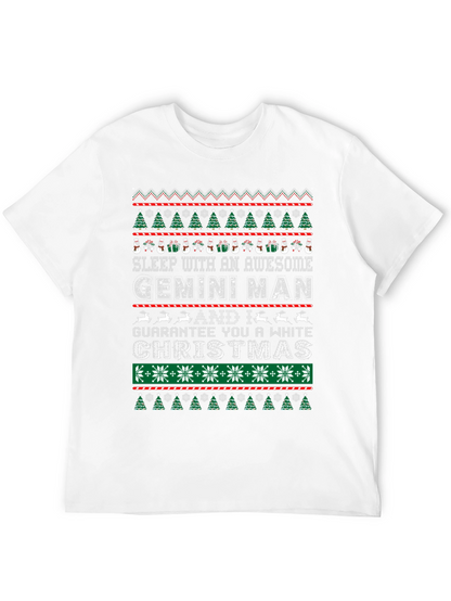 Gemini Man Ugly Christmas T-Shirt