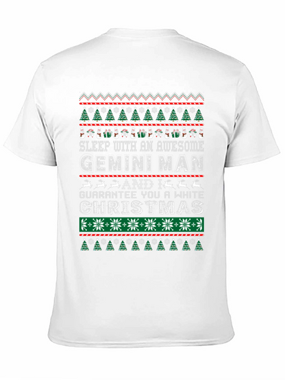 Gemini Man Ugly Christmas T-Shirt