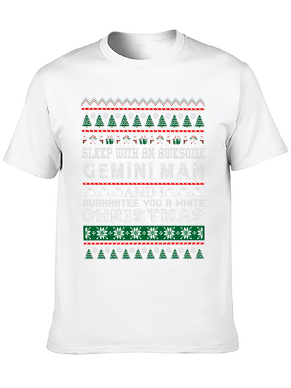 Gemini Man Ugly Christmas T-Shirt