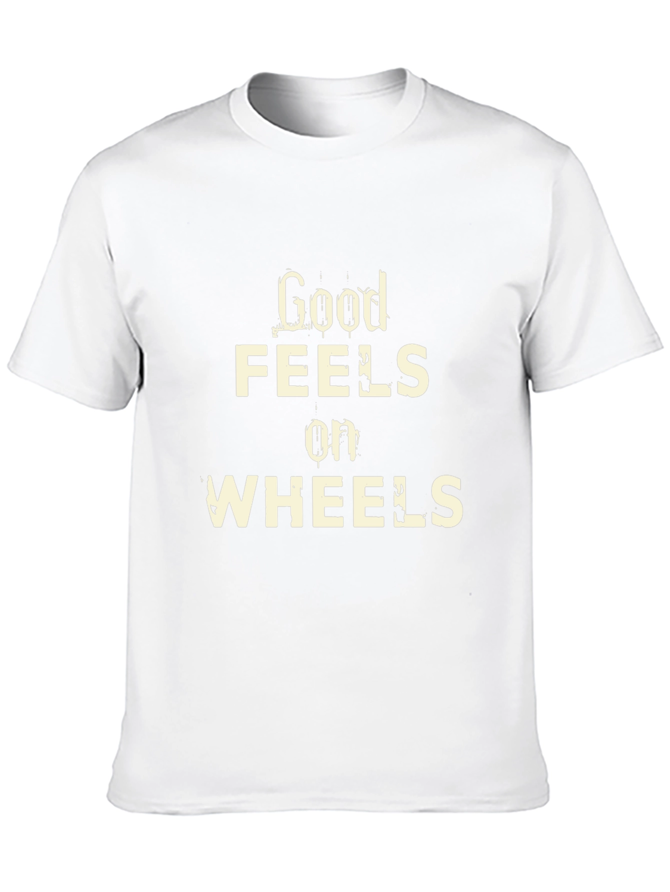 Good Feels on Wheels Graphic Tee - Black