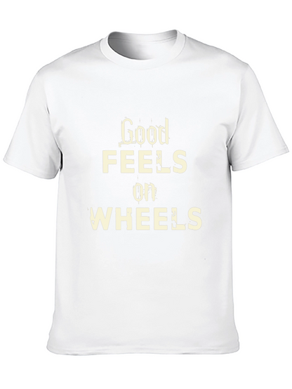 Good Feels on Wheels Graphic Tee - Black