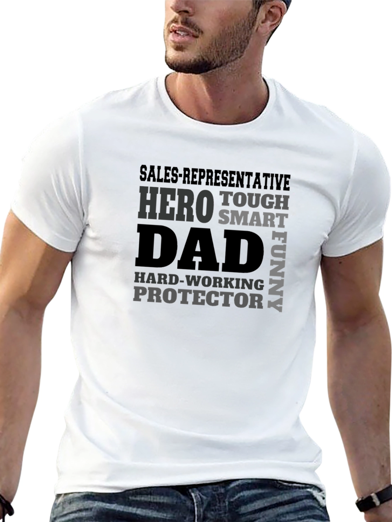 Hero Dad Graphic T-Shirt