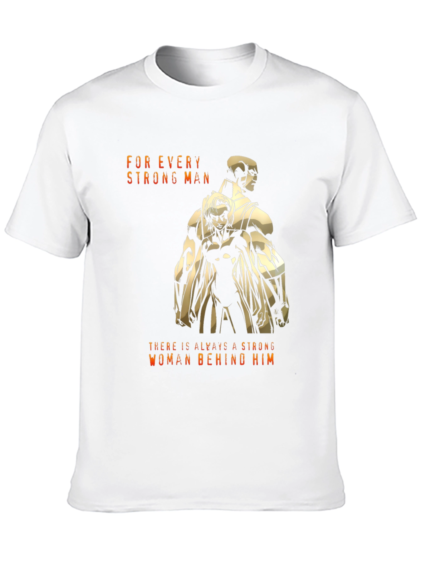 Strong Man/Woman Graphic T-Shirt