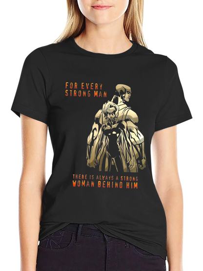 Strong Man/Woman Graphic T-Shirt