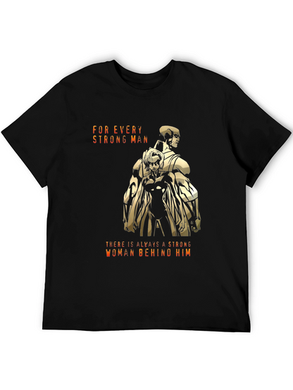 Strong Man/Woman Graphic T-Shirt