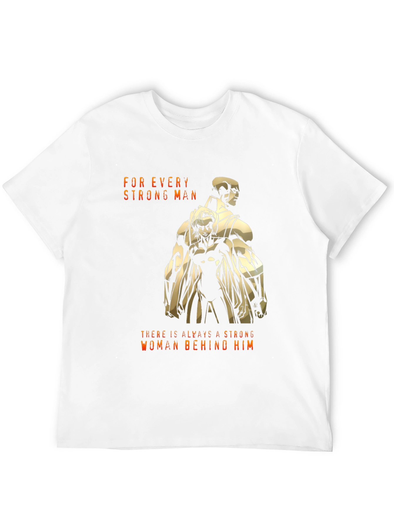Strong Man/Woman Graphic T-Shirt