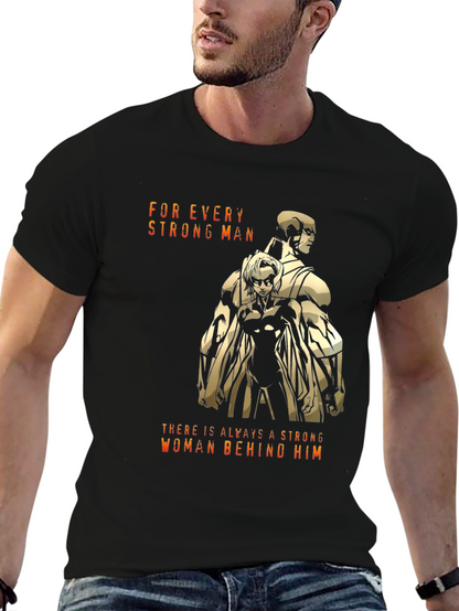 Strong Man/Woman Graphic T-Shirt