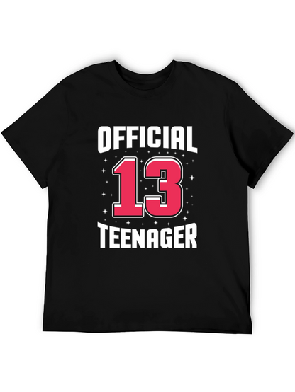 Official Teenager T-Shirt - 13th Birthday Gift