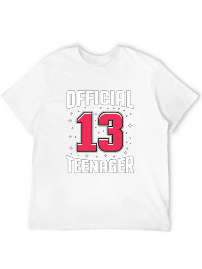 Official Teenager T-Shirt - 13th Birthday Gift