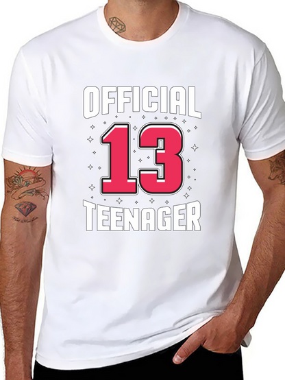 Official Teenager T-Shirt - 13th Birthday Gift