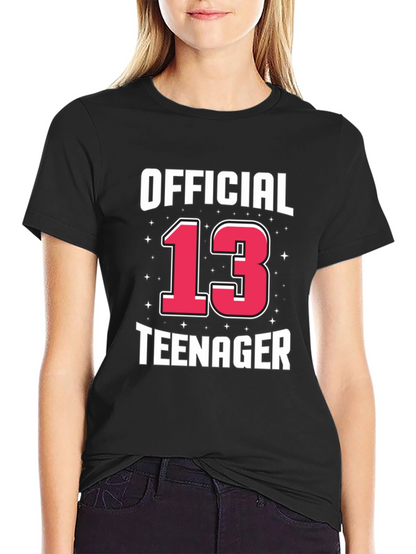 Official Teenager T-Shirt - 13th Birthday Gift