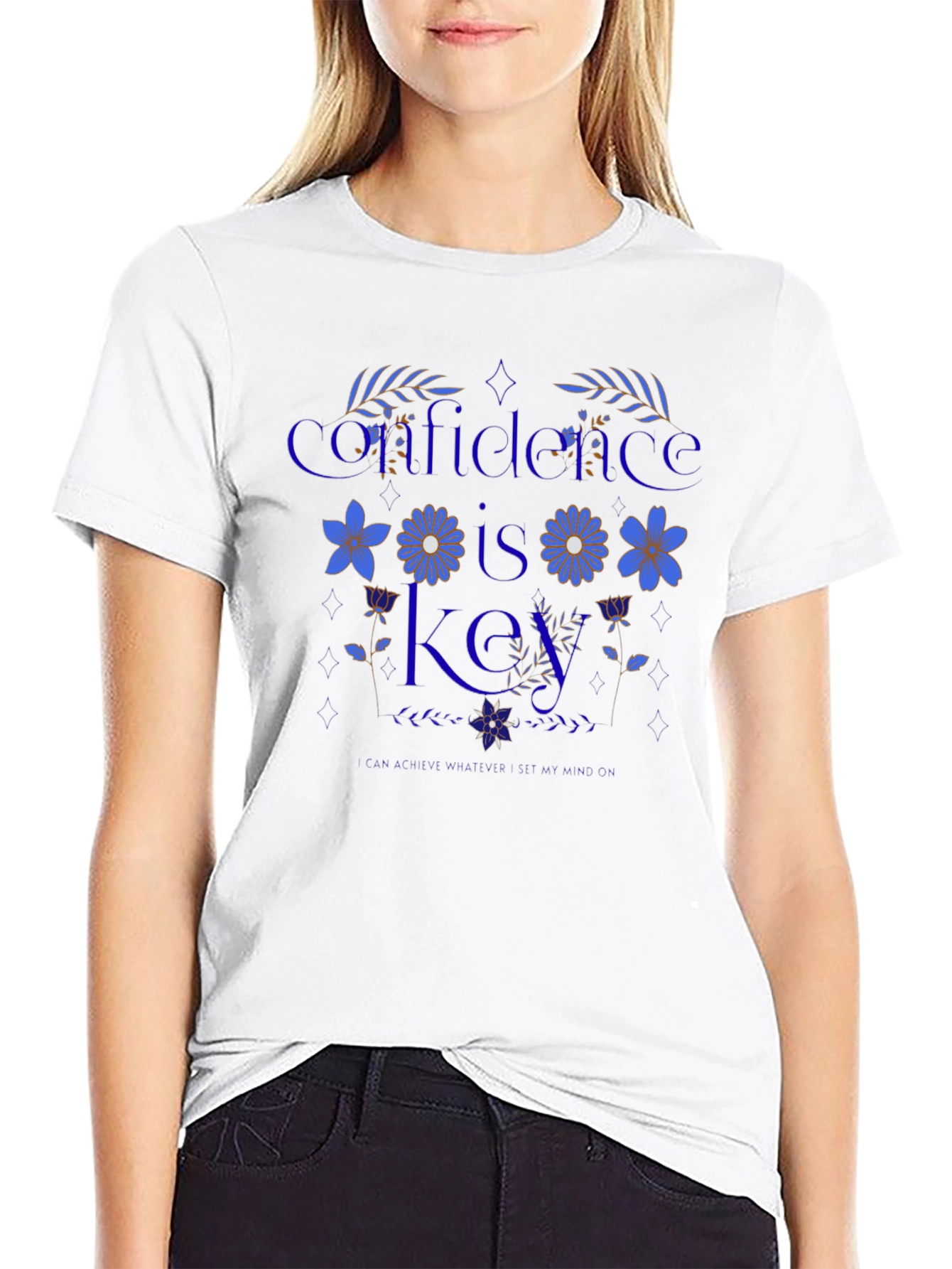 Confidence is Key Graphic T-Shirt