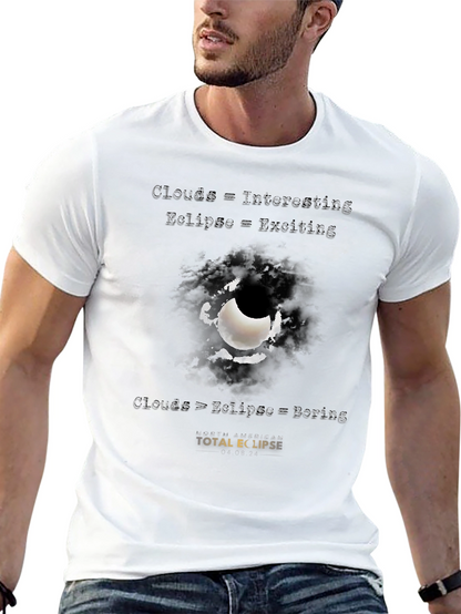 Eclipse Graphic Print T-Shirt