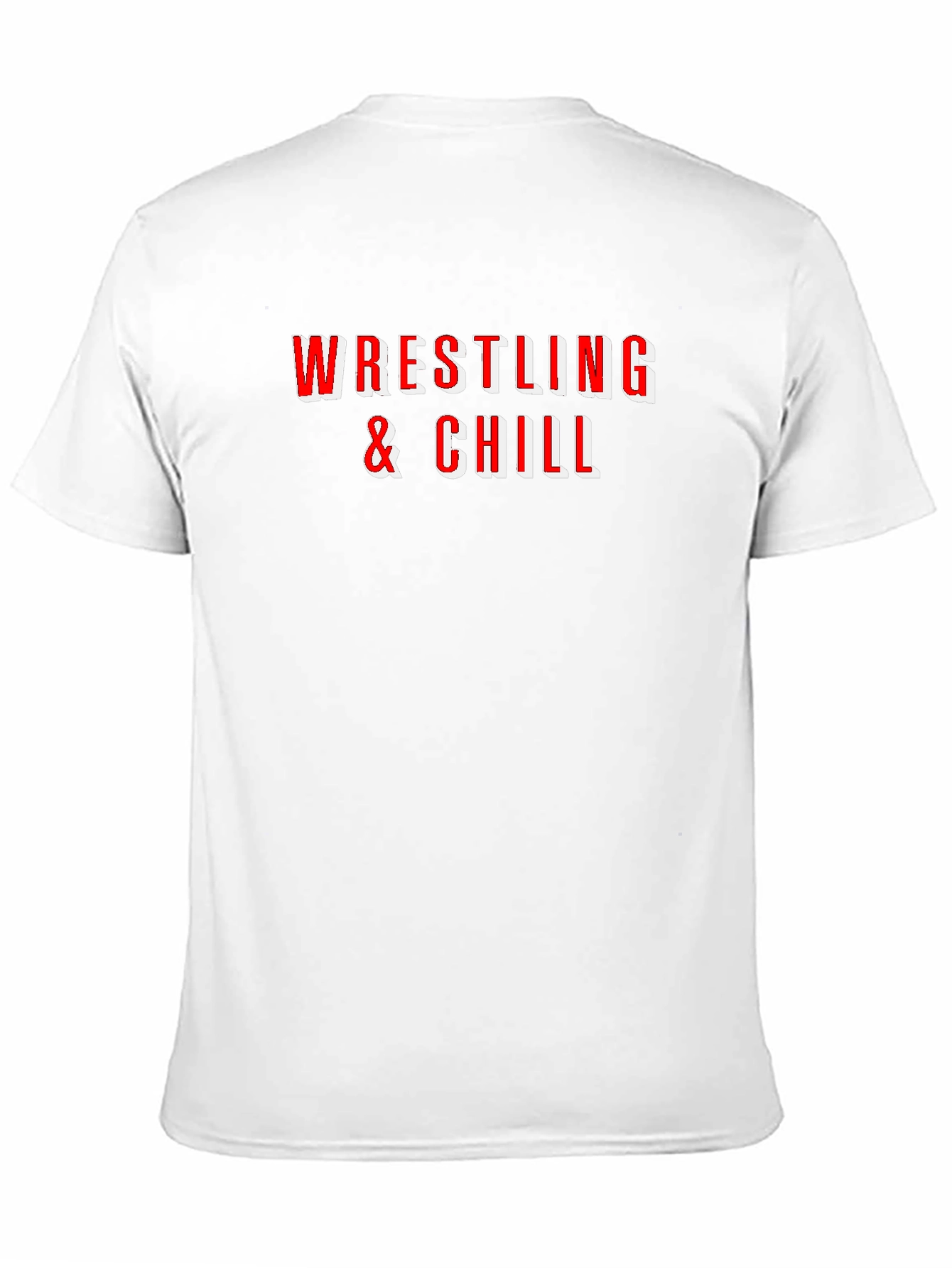 Wrestling & Chill Graphic T-Shirt