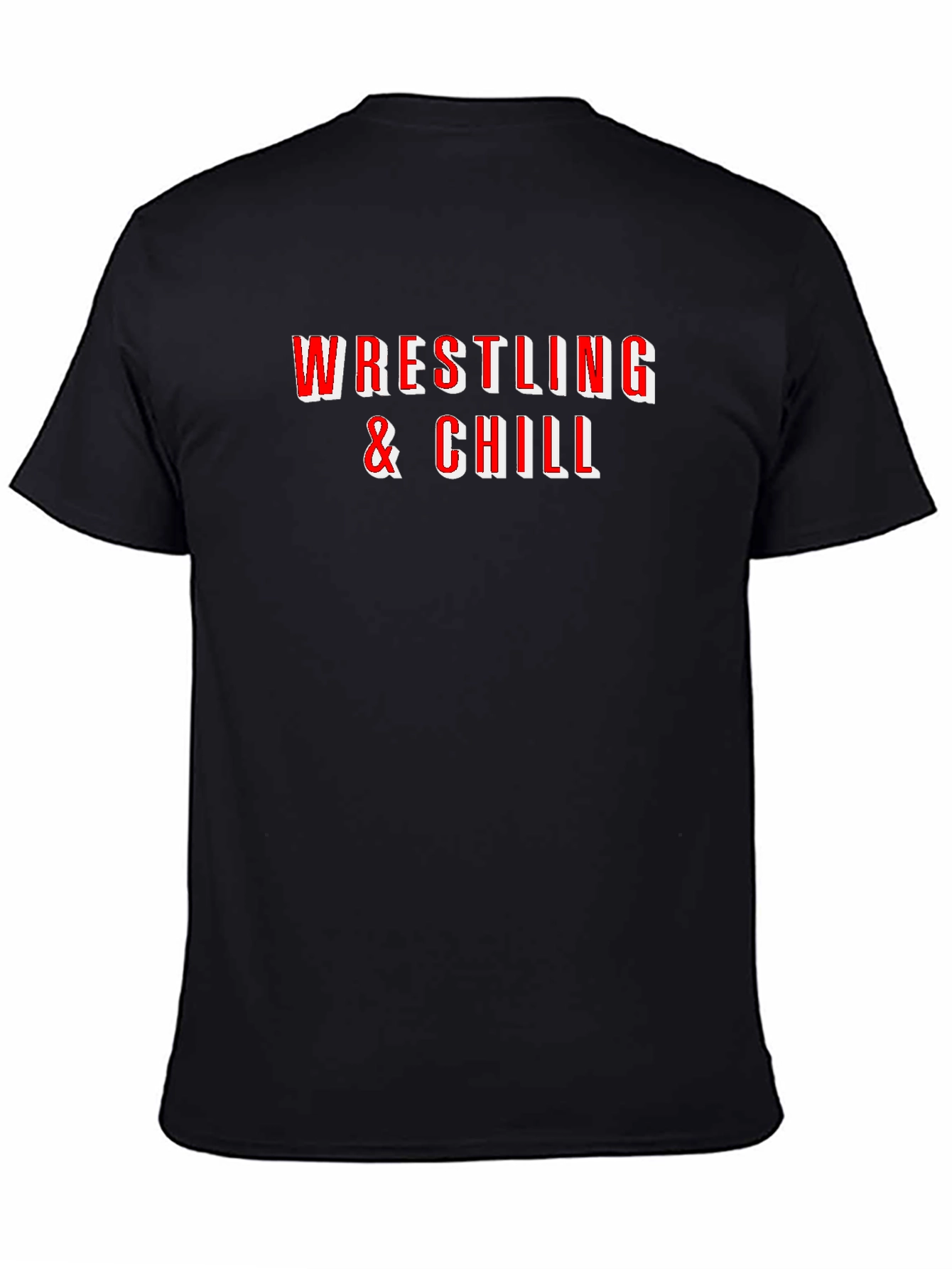 Wrestling & Chill Graphic T-Shirt