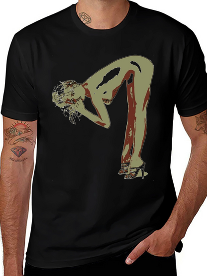 Trendy Graphic Print Tee - Fashion Forward Style