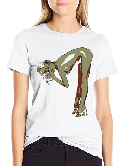 Trendy Graphic Print Tee - Fashion Forward Style