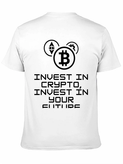 Invest in Crypto Black T-Shirt