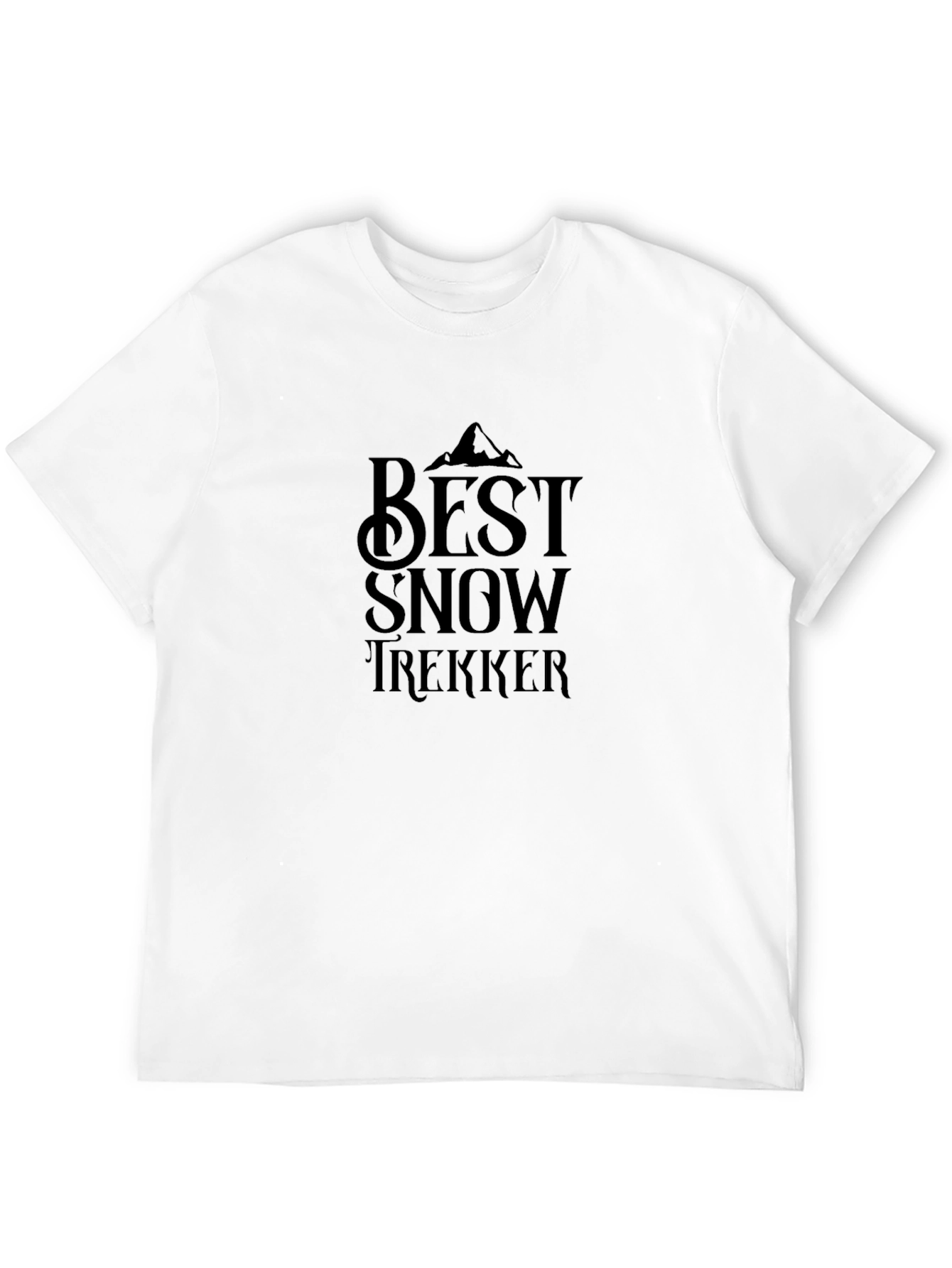Best Snow Trekker Black T-Shirt