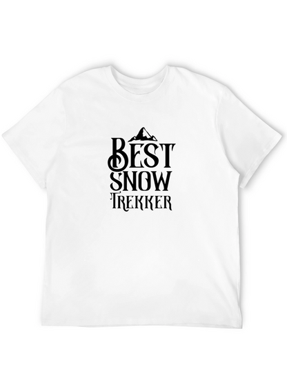 Best Snow Trekker Black T-Shirt
