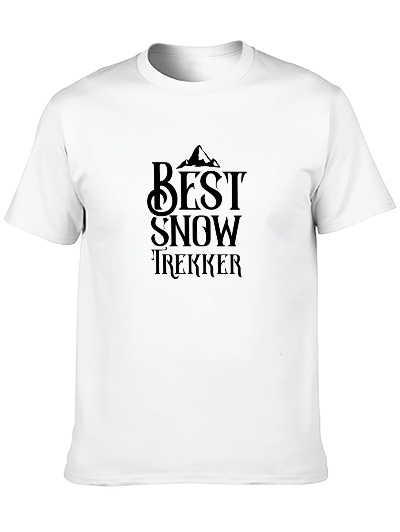 Best Snow Trekker Black T-Shirt