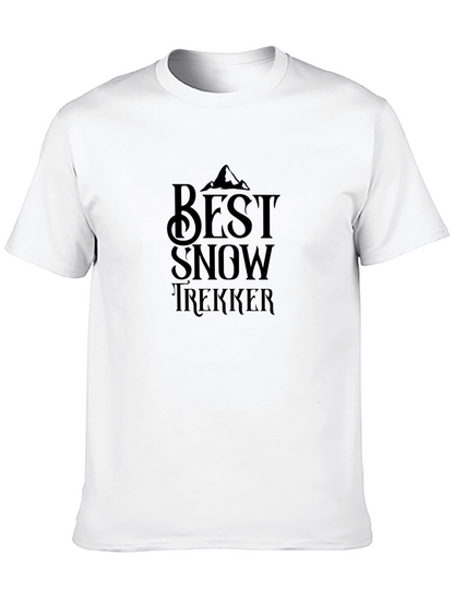 Best Snow Trekker Black T-Shirt