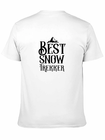 Best Snow Trekker Black T-Shirt