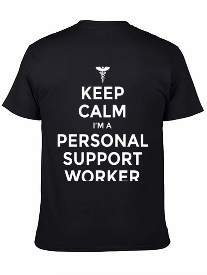 Personal Support Worker T-Shirt - Keep Calm