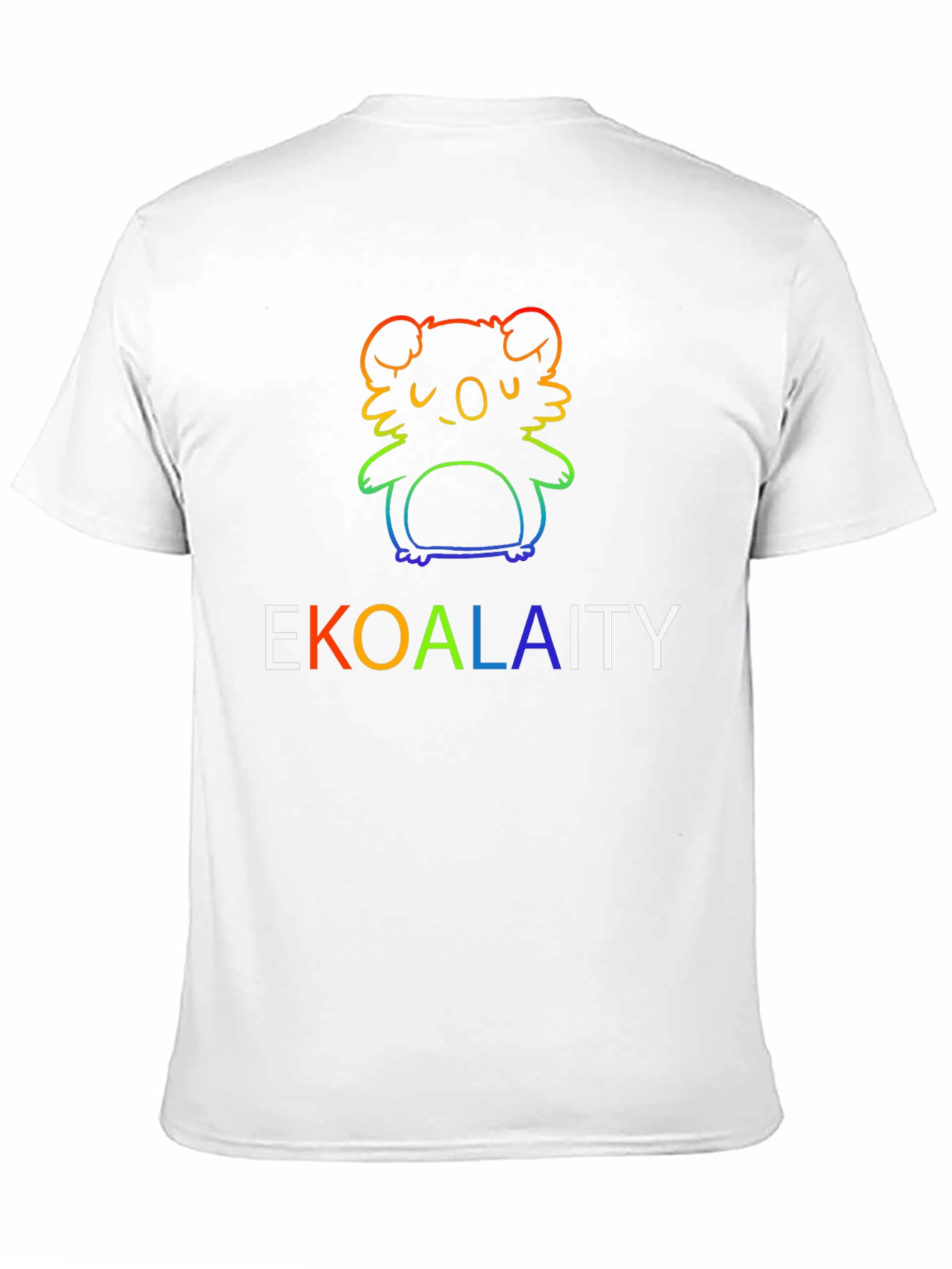 EKOALAITY Rainbow Graphic T-Shirt