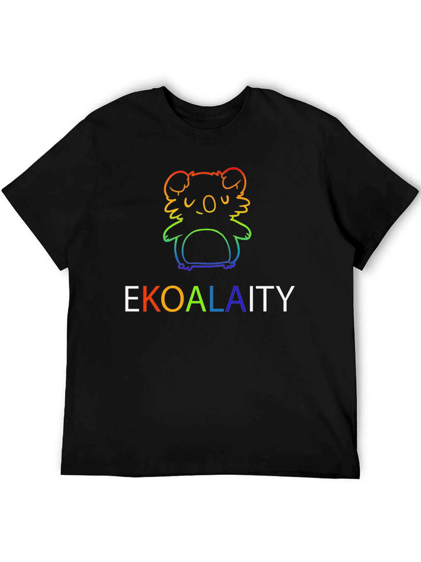 EKOALAITY Rainbow Graphic T-Shirt
