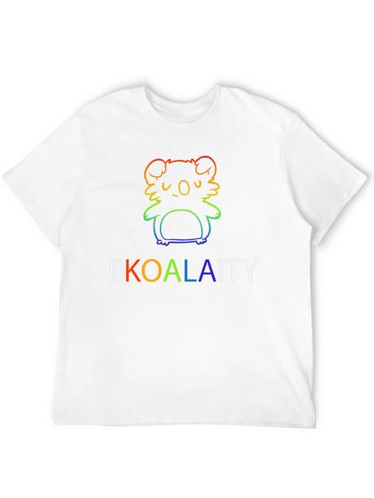 EKOALAITY Rainbow Graphic T-Shirt
