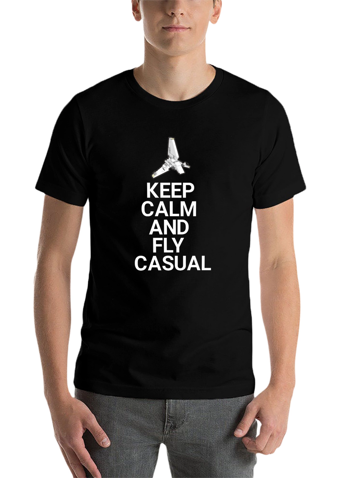Keep Calm and Fly Casual T-Shirt