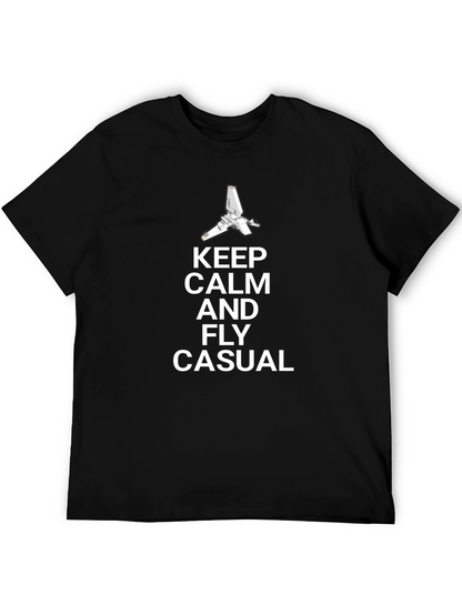Keep Calm and Fly Casual T-Shirt