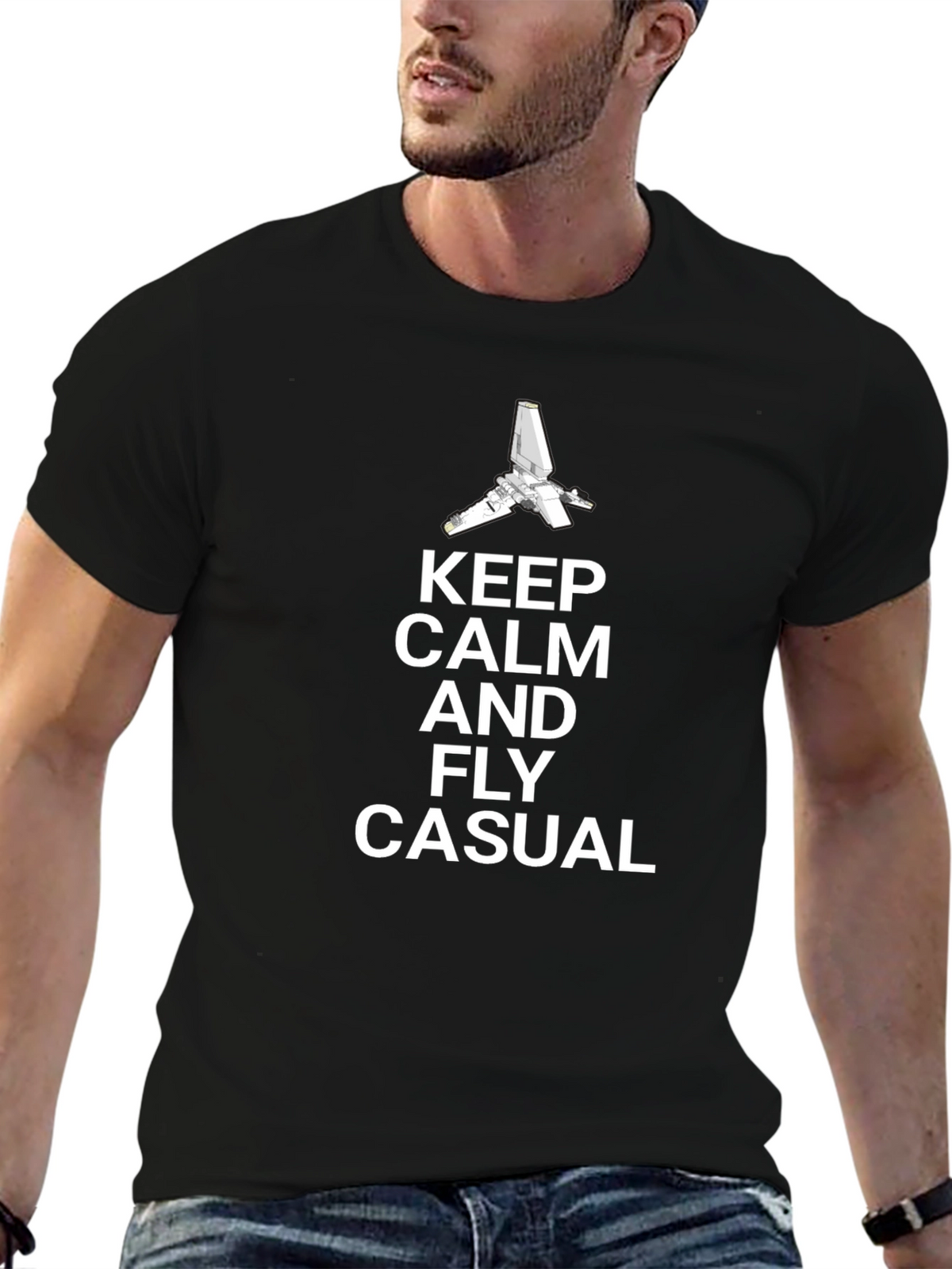 Keep Calm and Fly Casual T-Shirt