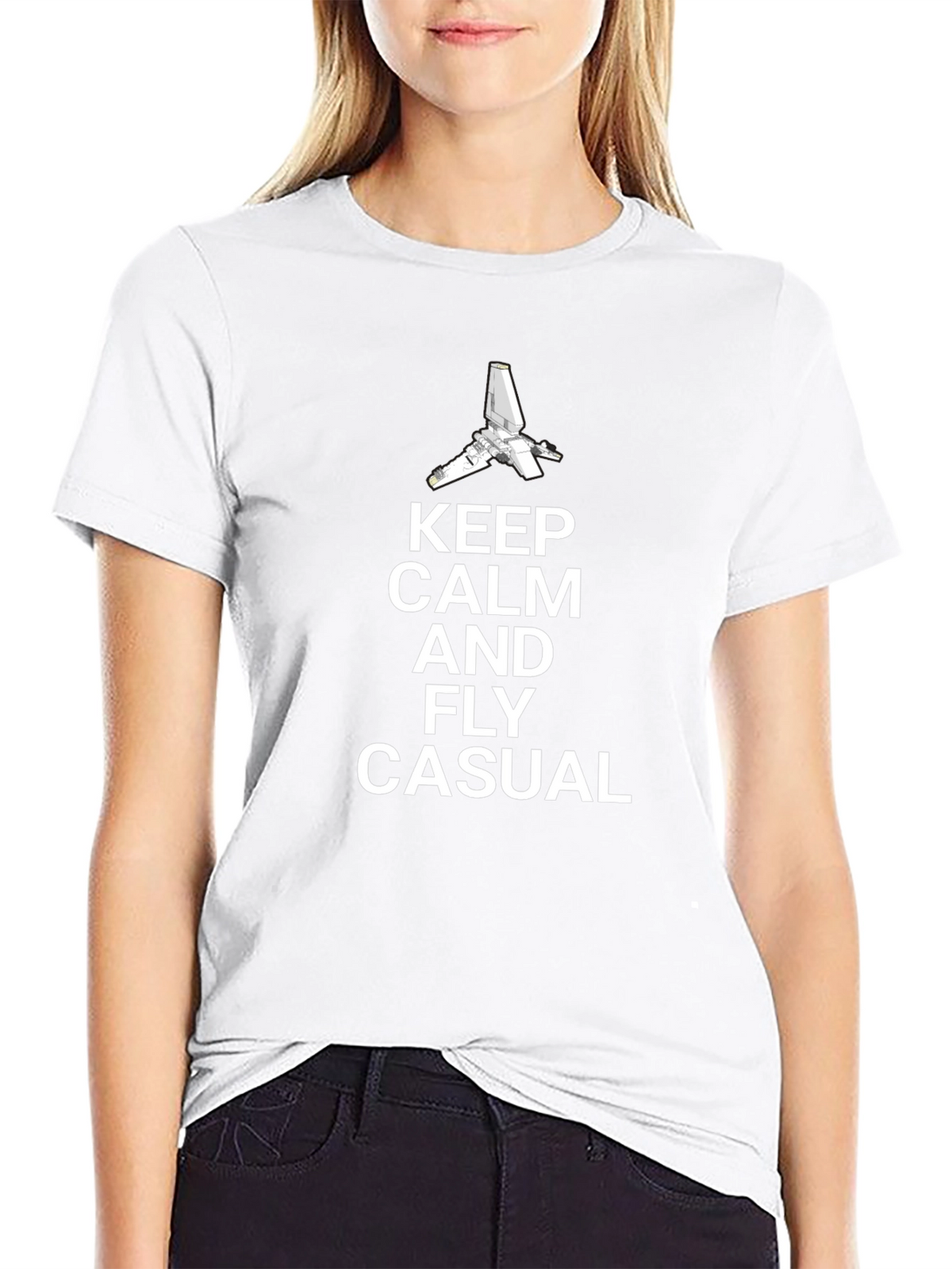 Keep Calm and Fly Casual T-Shirt
