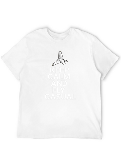 Keep Calm and Fly Casual T-Shirt